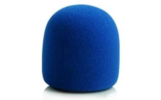 Antiviento para micrófono color Azul