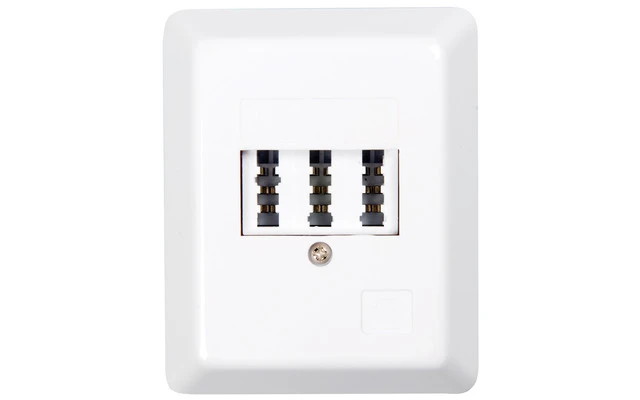 3-Way TAE-NFF Wall Socket