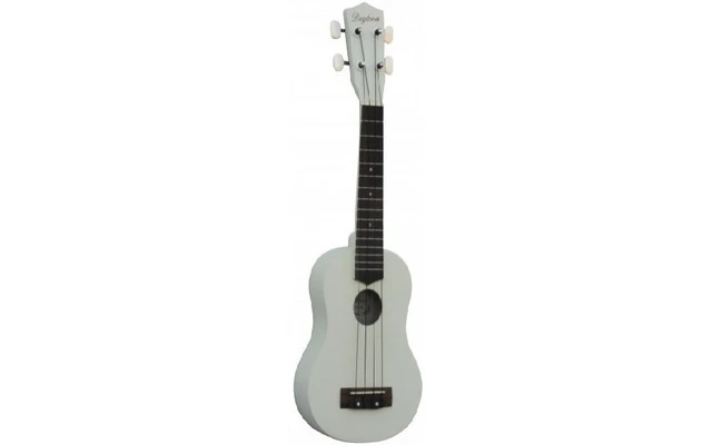 Daytona UK 211 Blanco Ukelele Soprano con funda nylon