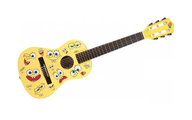 GUITARRA CLASICA JUNIOR BOB ESPONJA CON ACCESORIOS