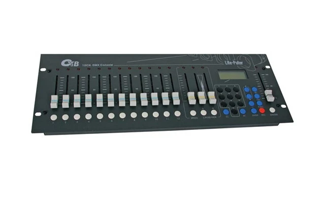 Lite Puter LPTCX3N - Consola de modulación DMX de 12 canales