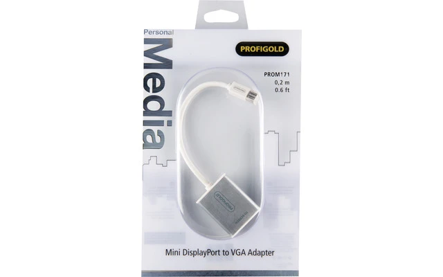 Mini DisplayPort a adaptador VGA 0.2 m