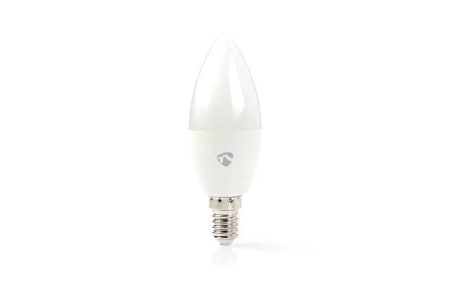 Bombilla LED Inteligente con Wi-Fi - Blanco Cálido a Frío - E14 - Nedis WIFILW10WTE14