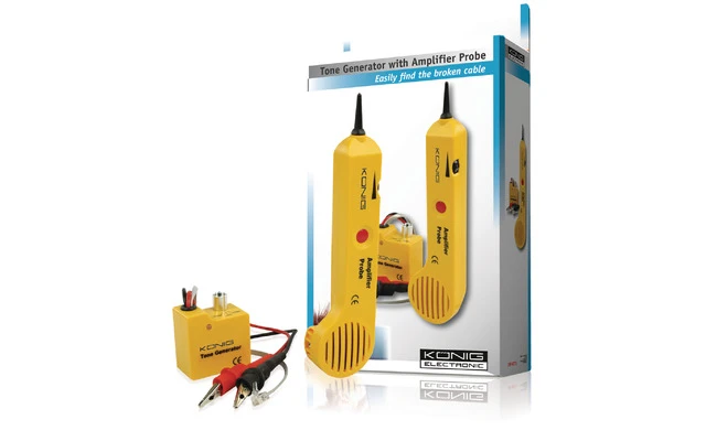 Generador de tonos con sonda amplificadora - König CMP-RCT11