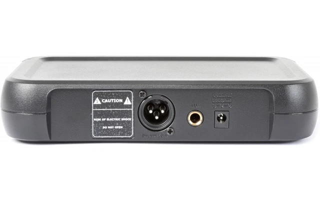 Vonyx WM511 VHF 1 Canal Sistema inalámbrico con micrófono de mano y display