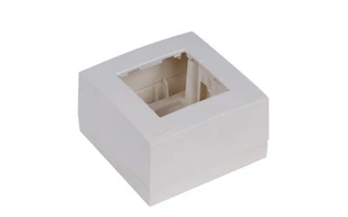 Audac WB 45 SW Caja de plástico, único 45 x 45 mm blanco