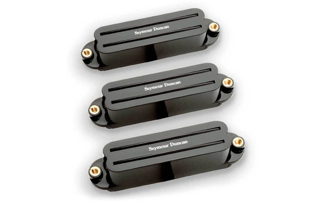 Seymour Duncan Set Hot Rails Strat Black