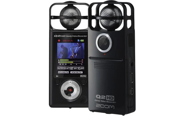 Zoom Q2HD BK Negro