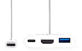 Adaptador USB - USB 3.2 Gen 1 - USB-C - HDMI / USB-A / USB-C