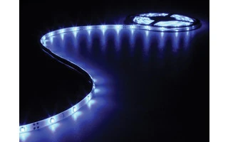 Cinta de LEDs flexible - color azul - 150 LEDs - 5m - 12V