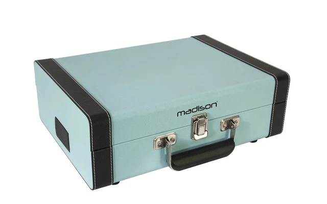 Madison Giradiscos RetroCase Azul