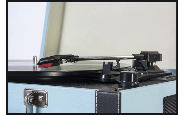Madison Giradiscos RetroCase Azul