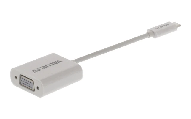 Cable adaptador USB-C 3.1 macho a VGA hembra de 0,15 m