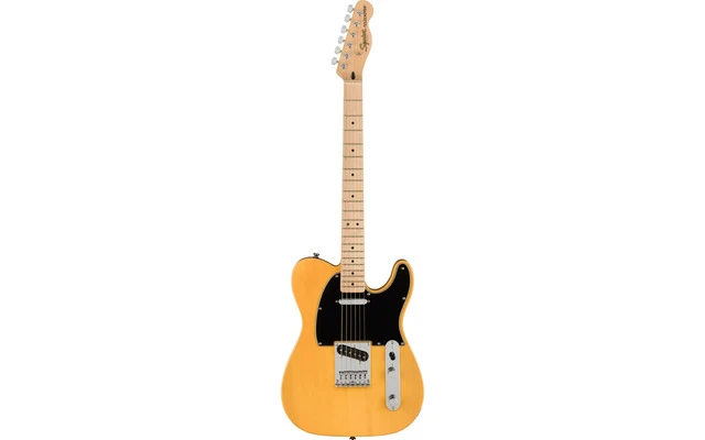 Squier by Fender Affinity Telecaster Mn Black Pickguard Butterscotch Blonde