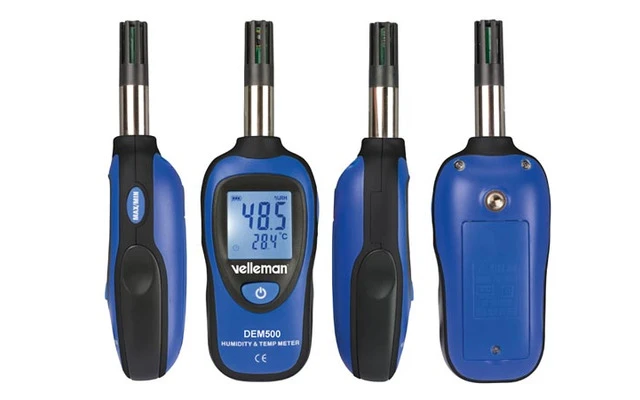 Mini medidor digital de temperatura y humedad