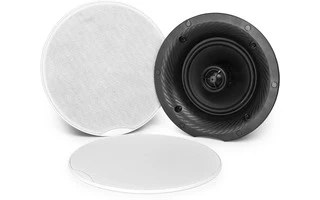 Power Dynamics CSH50 Conjunto activo de altavoces de techo de 2 vias con Bluetooth 100W 5,25"