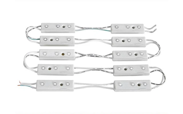 MÓDULOS DECORATIVOS CON LEDs - COLOR BLANCO FRÍO - 12V - 6400K