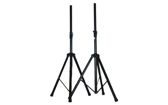 Ibiza Sound SS01B - Pareja soportes de altavoz + bolsa de transporte