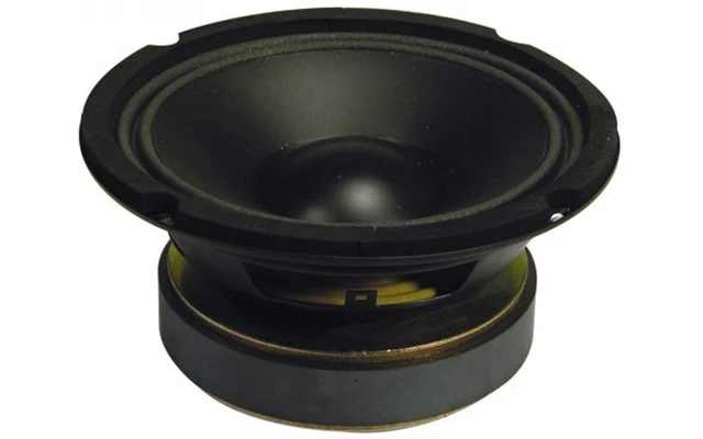 Fenton Woofer HI-FI cono PP con borde de gomaespuma, 16cm (6.5), 100W rms, 8 Ohm