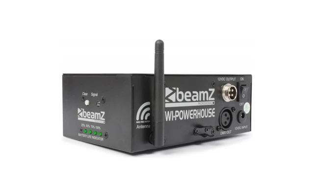 BeamZ Wi-PowerHouse a bateria 2.4GHz DMX