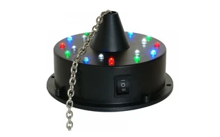 BeamZ Motor para bolas de espejos con bateria con 18 LEDs