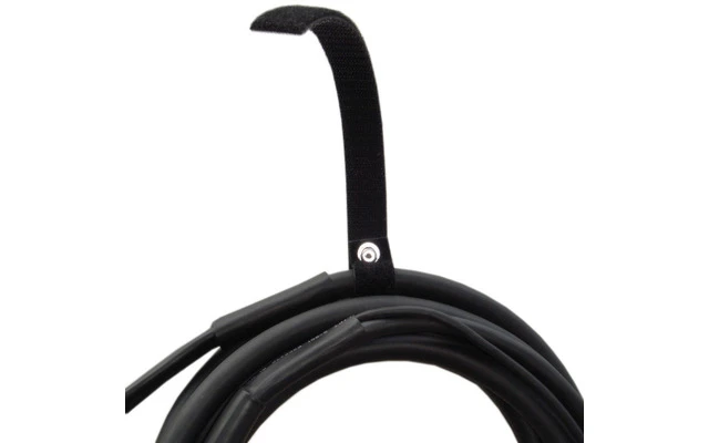 Adam Hall Hardware 5816 - Cinta Velcro doble Cara 20 mm de ancho