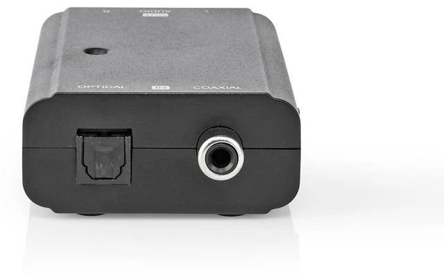 Convertidor Audio Digital - 2 vía - Interruptores: 1x S / PDIF (RCA) Hembra / 1x TosLink hembra