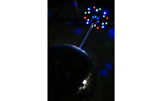 BeamZ Motor para bolas de espejos con bateria con 18 LEDs