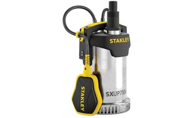 Stanley bomba sumergible - acero inoxidable - para aguas residuales - 750 W