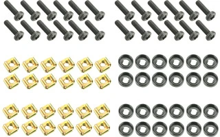 Adam Hall Hardware 5928 M24 AH - Bolsa de 24 tornillos M6 x 20 mm