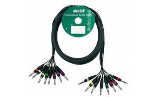 Adam Hall - 8 pares 8x Jack stereo / 8x Jack Stereo 5 m