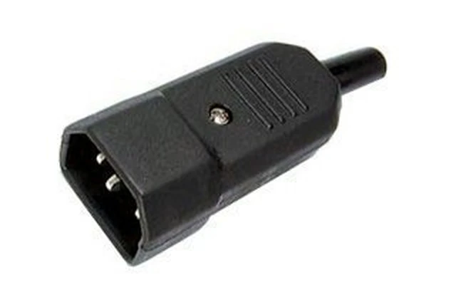 Conector Red Alimentacion 2 polos + 3 tierra
