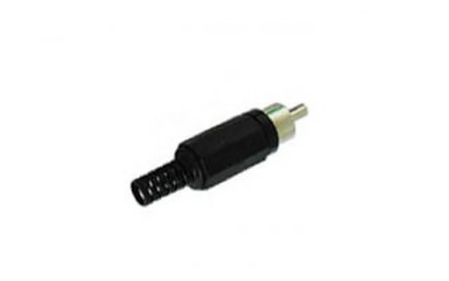 Conector RCA Macho - Negro
