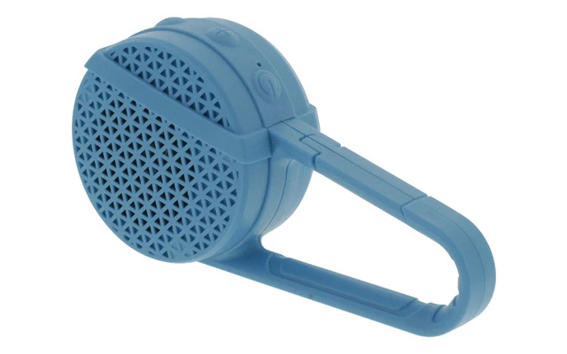 Altavoz Bluetooth portátil con clip de 3 W azul - Sweex SWBTSP100BU