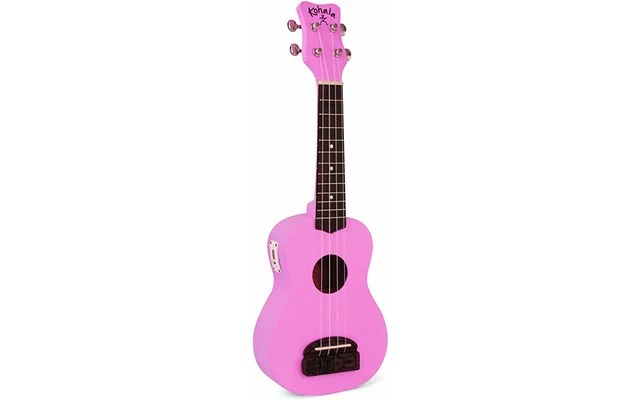 Kohala KT-STPI - Ukelele soprano con afinador Rosa Tiki