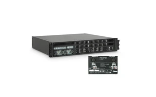 Ram Audio S 3004 X OVER Amplificador de PA 4 x 700 W 2 Ohmios con Módulo procesador analógico