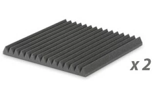 PACK: EZ FOAM WEDGES 5 CHARCOAL X2