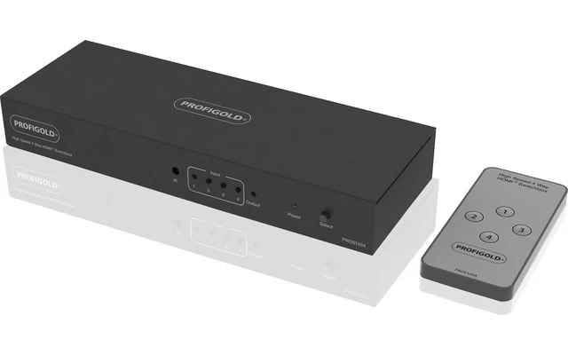 Conmutador HDMI de 4 vías y alta velocidad