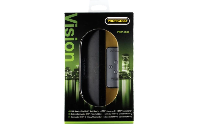 Conmutador HDMI de 4 vías y alta velocidad