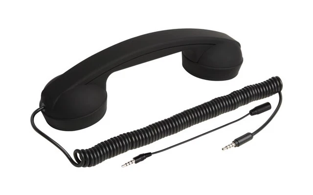 Auricular retro para iPHONE, iPAD y otros teléfonos móviles