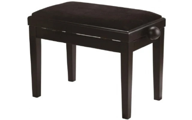 Admira Banqueta regulable para piano negro mate