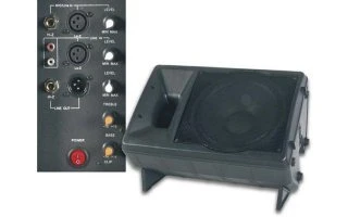Caja Acústica ABS profesional amplificada de 2 vías