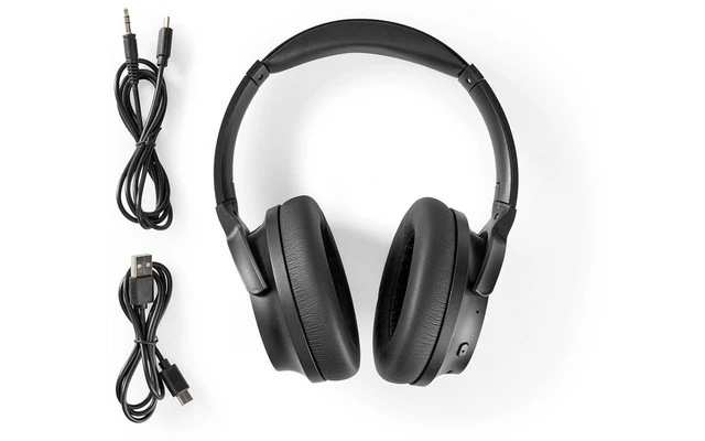 Auriculares Bluetooth Supraaurales - 24 Horas de Reproducción - 25 dB de Cancelación de Ruido