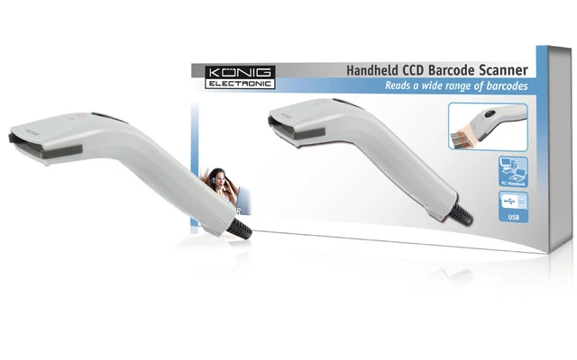 Lector de códigos de barras - König CMP-BARSCAN21