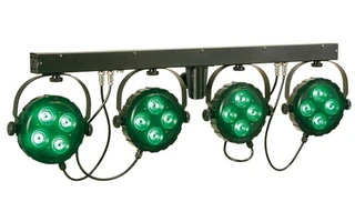 Mini juego de iluminación LED PAR - 16x 3W