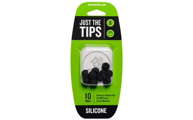 Mackie MP Series Small Silicone Black Tips Kit