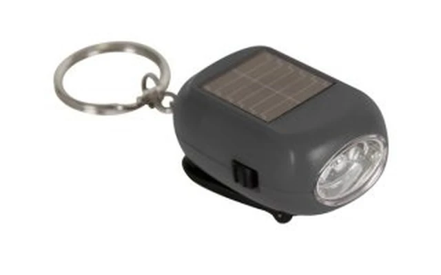 Llavero solar/dínamico con led  blanco
