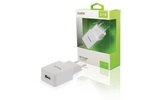 Cargador de Pared USB Blanco - Sweex CH-001WH