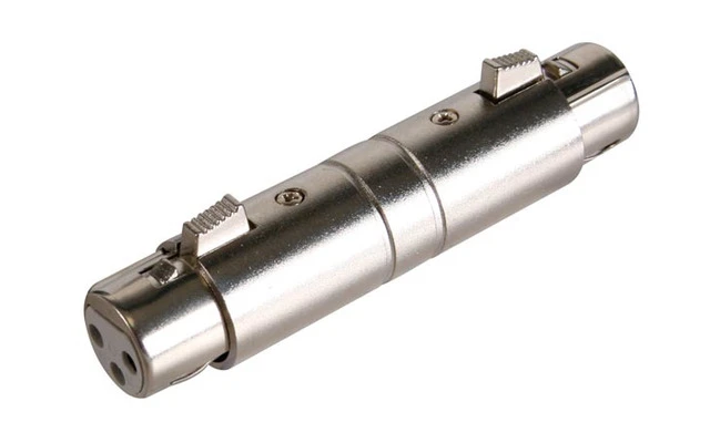 XLR hembra 3contactos a XLR hembra 5contactos