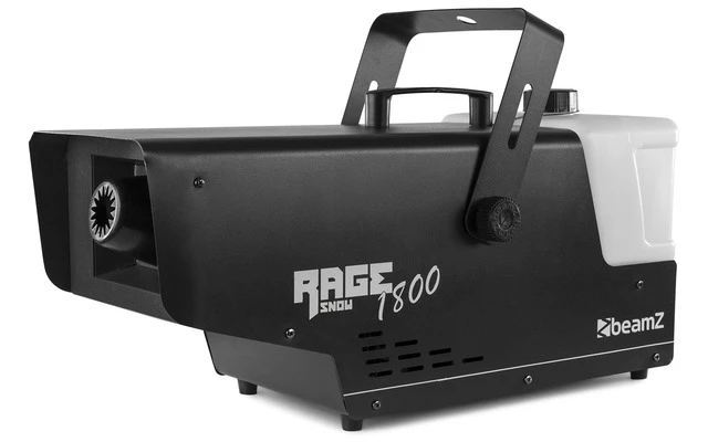 Beamz Rage 1800 Máquina de nieve inalámbrica con control de tiempo